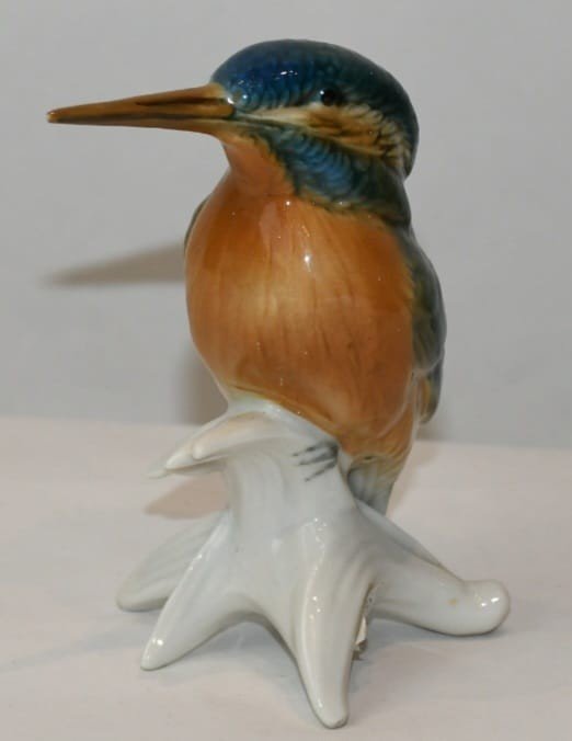 E.n.s - Bird In Porcelain - Germany 1930-photo-2